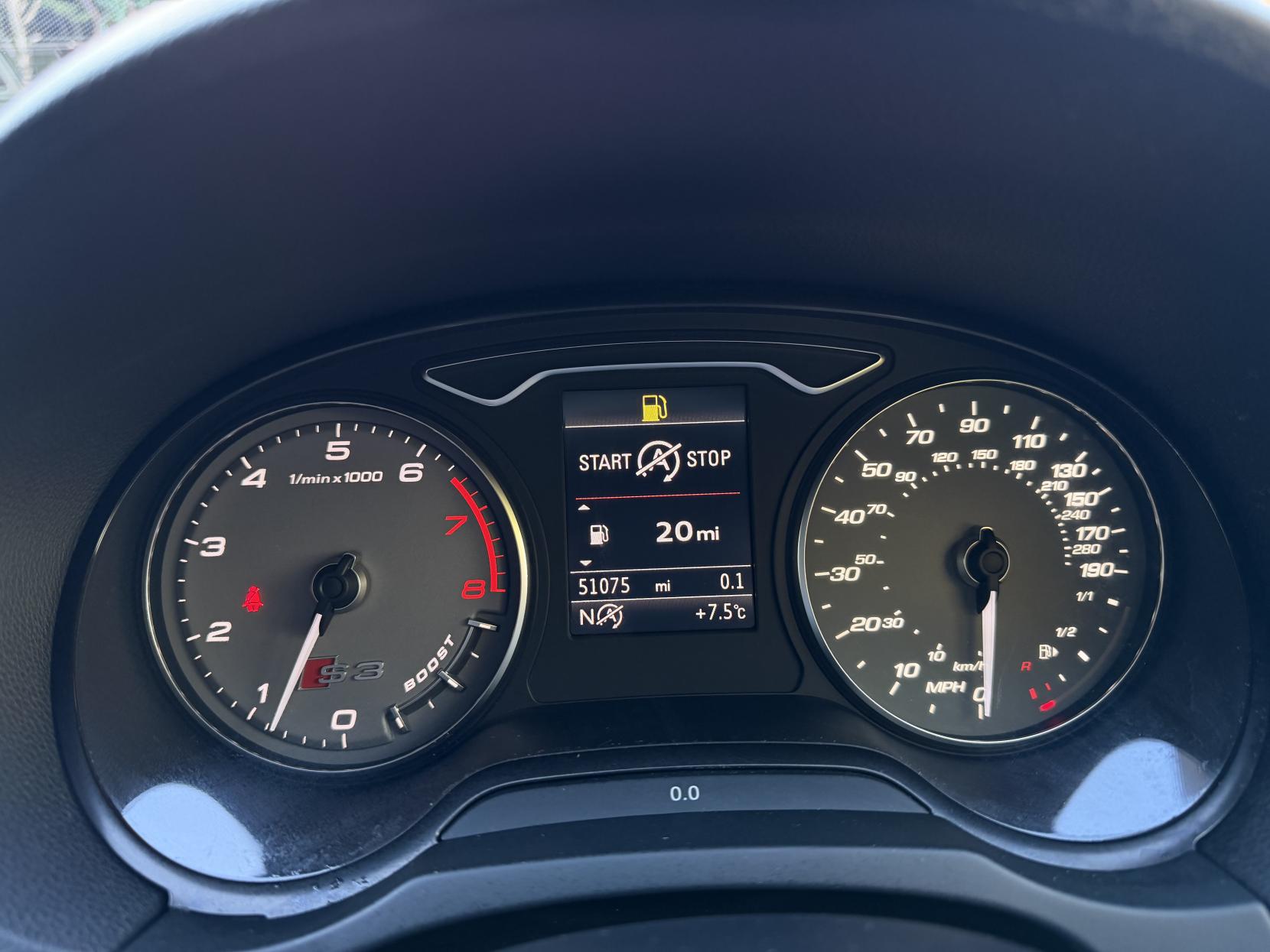 Audi S3 2.0 TFSI Sportback 5dr Petrol S Tronic quattro Euro 6 (s/s) (300 ps)